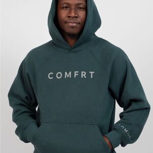 Comfrt Unisex Pine Green Hoodie Size 3XL